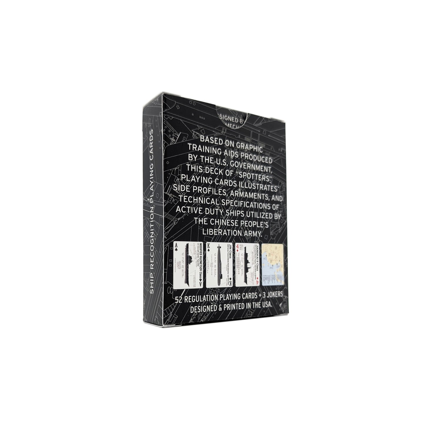 Ship Recognition Playing Cards - Chinese People's Liberation Army Edition