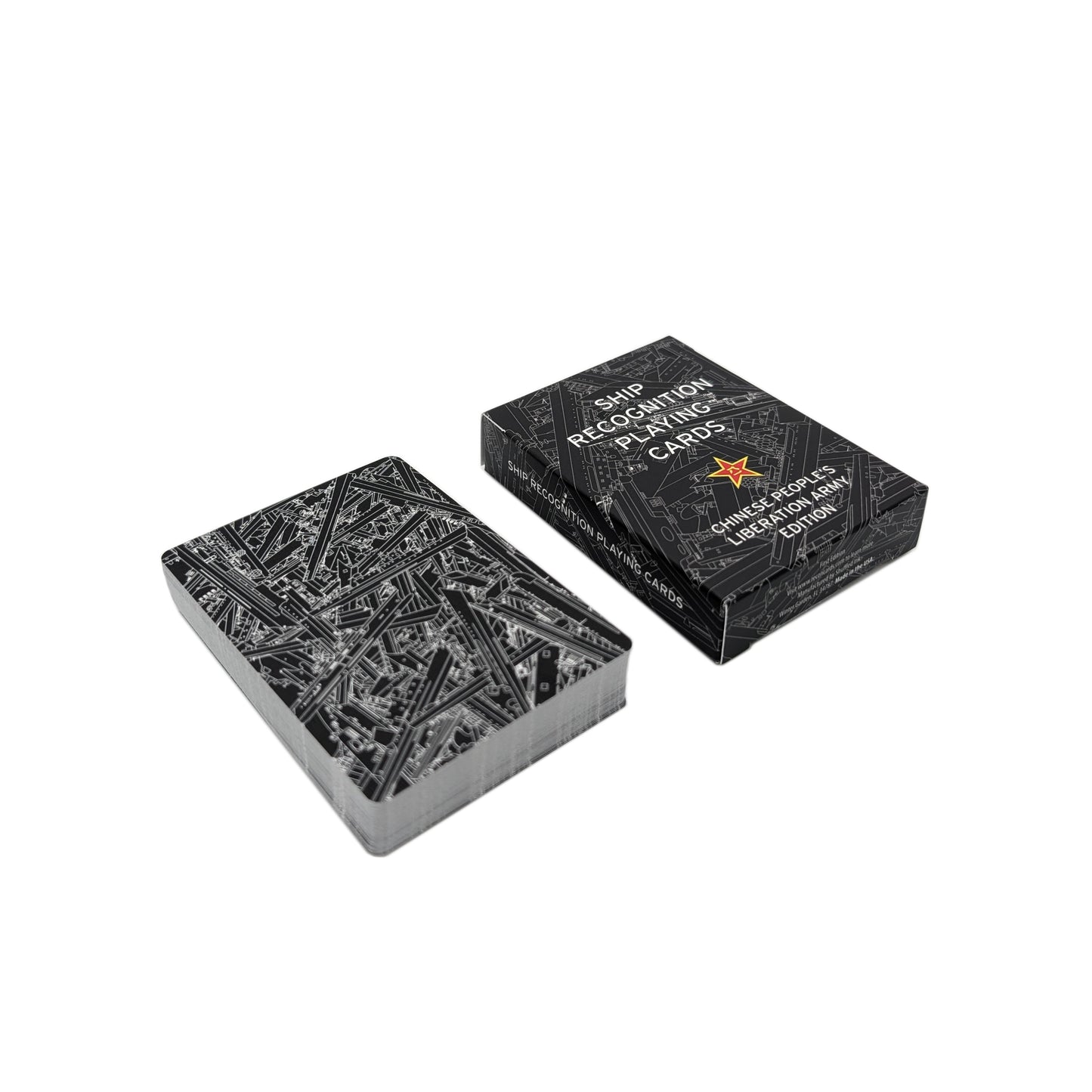 Ship Recognition Playing Cards - Chinese People's Liberation Army Edition