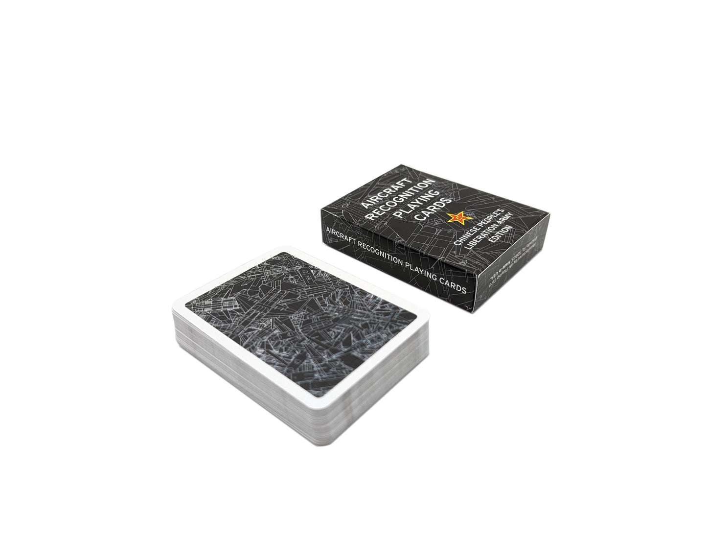 Aircraft Recognition Playing Cards - Chinese People's Liberation Army Edition