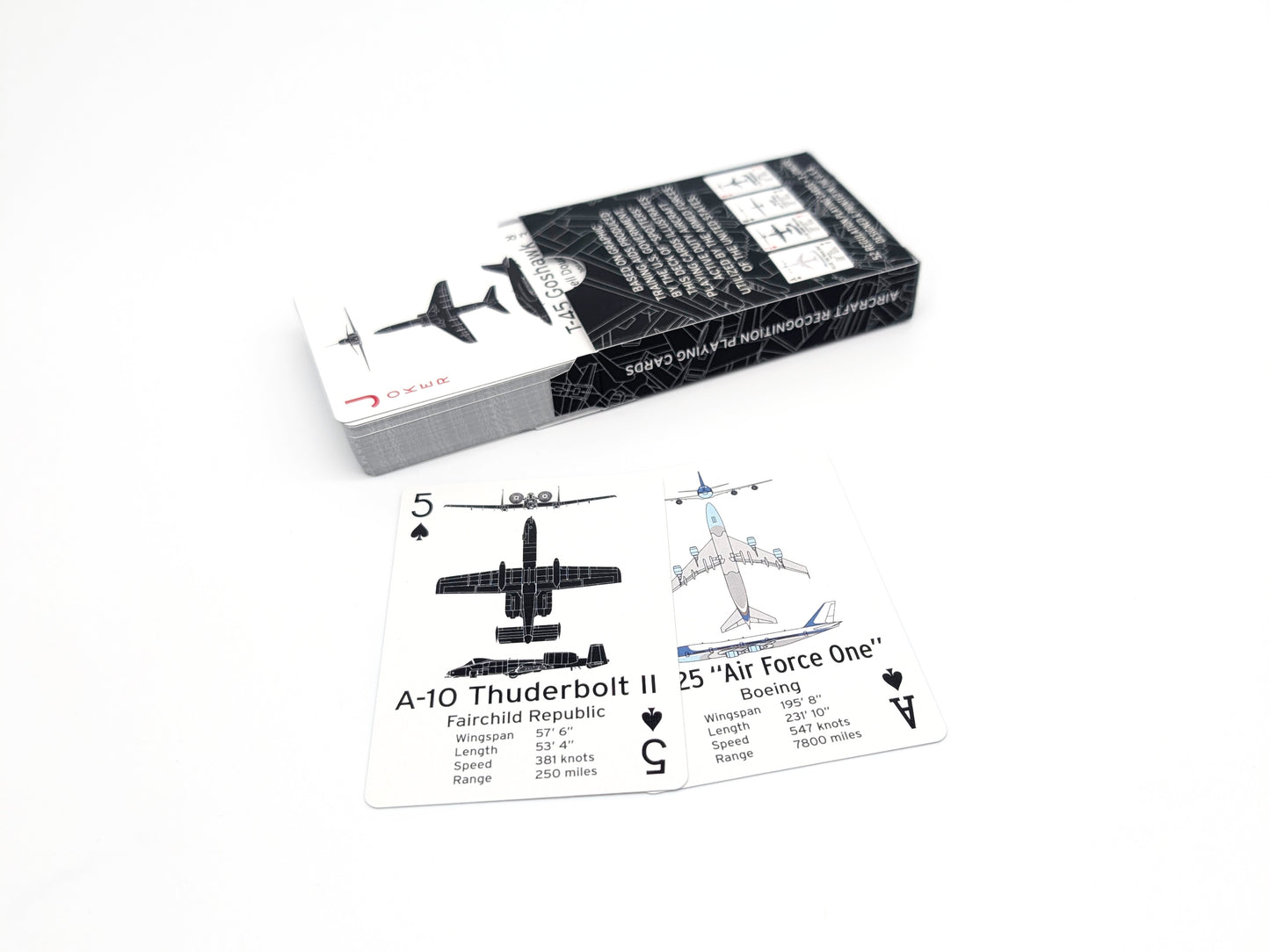 Aircraft Recognition Playing Cards