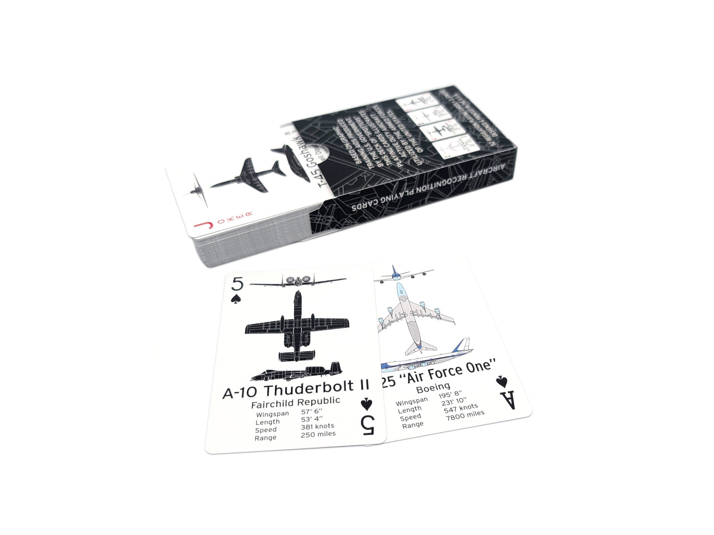 Aircraft Recognition Playing Cards