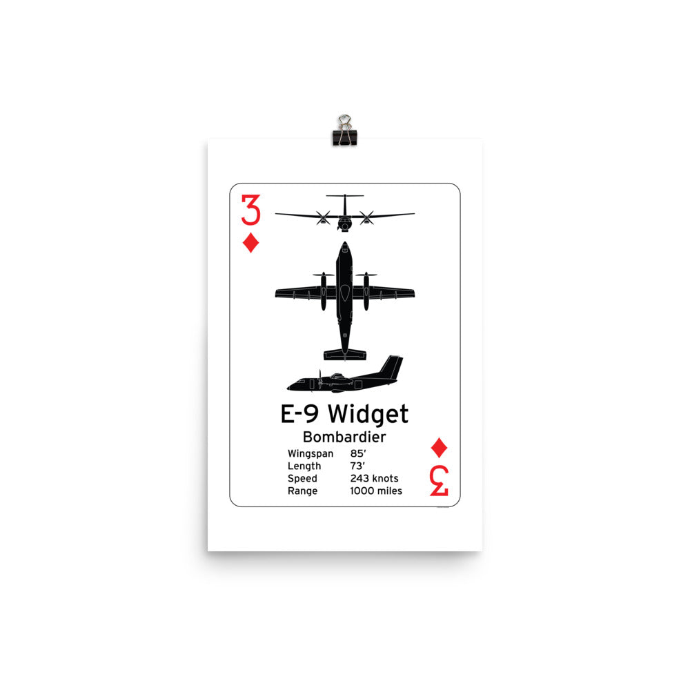 E-9 Widget Poster