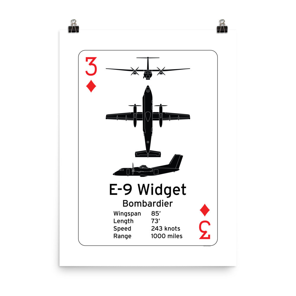 E-9 Widget Poster