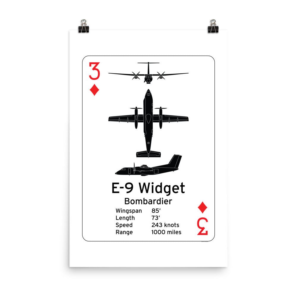 E-9 Widget Poster