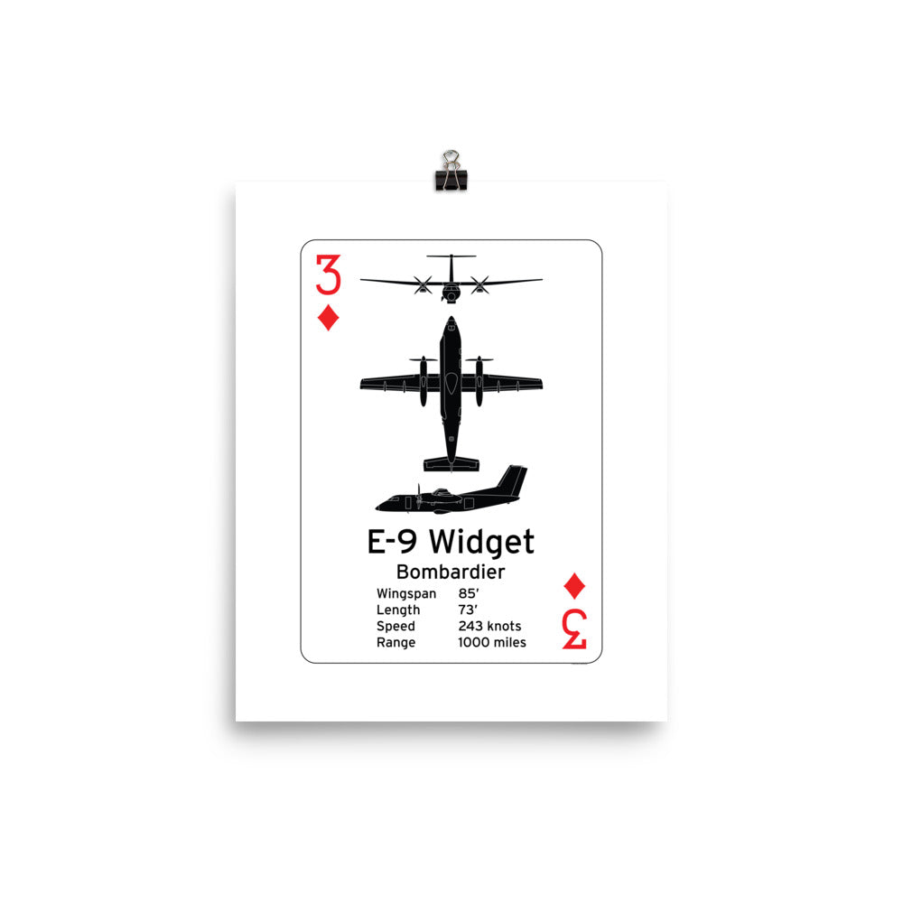 E-9 Widget Poster