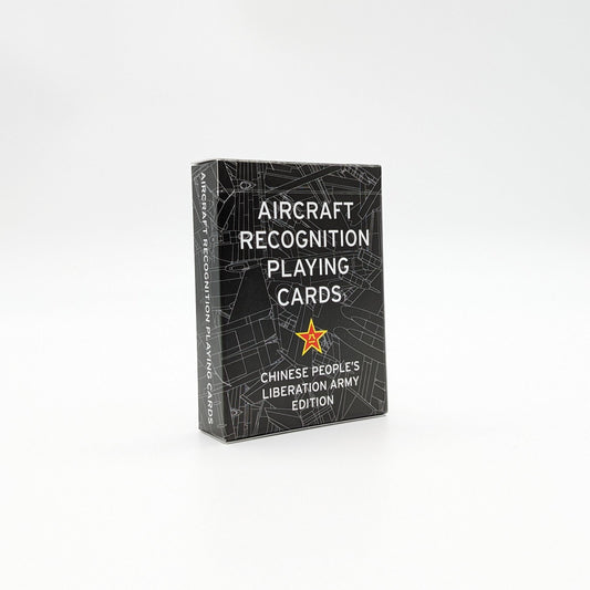 Aircraft Recognition Playing Cards - Chinese People's Liberation Army Edition