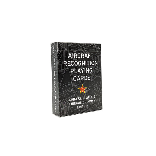 Aircraft Recognition Playing Cards - Chinese People's Liberation Army Edition