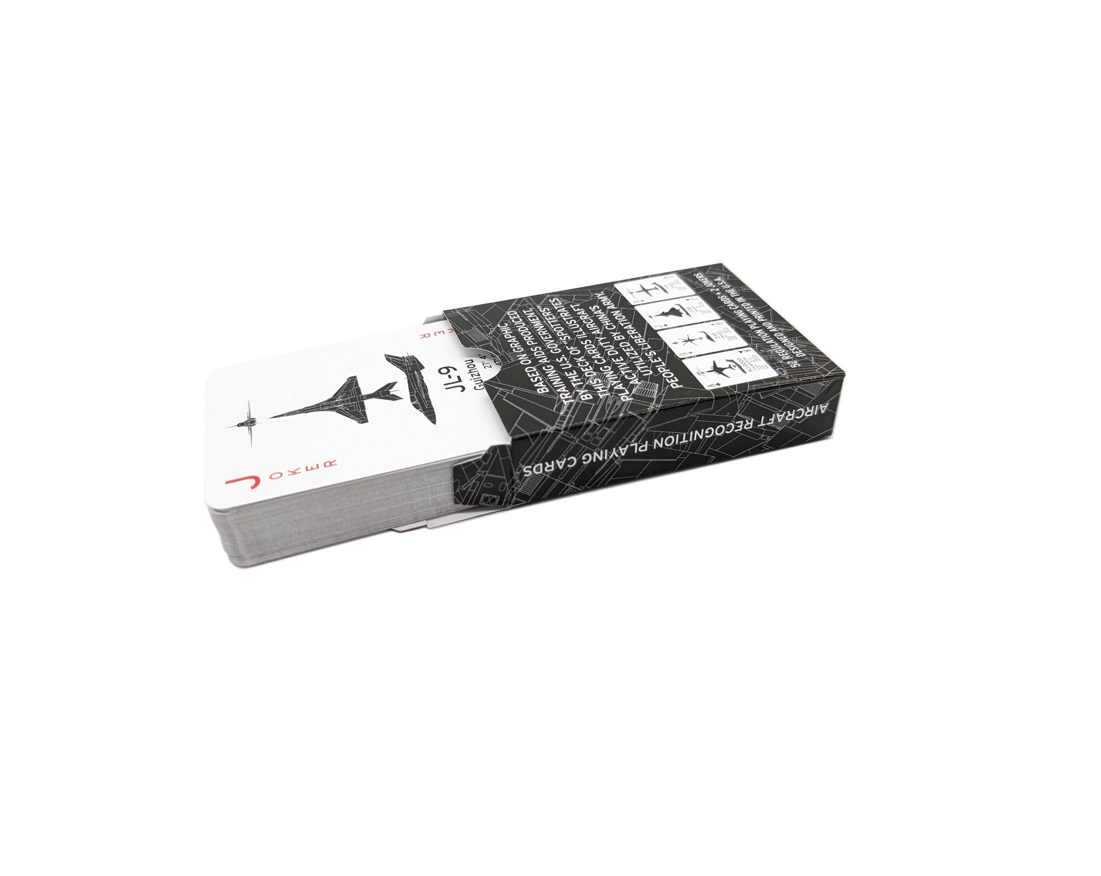 Aircraft Recognition Playing Cards - Chinese People's Liberation Army Edition