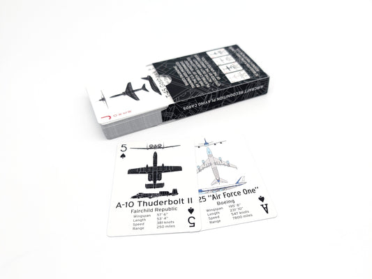 Aircraft Recognition Playing Cards