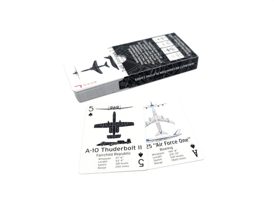 Aircraft Recognition Playing Cards