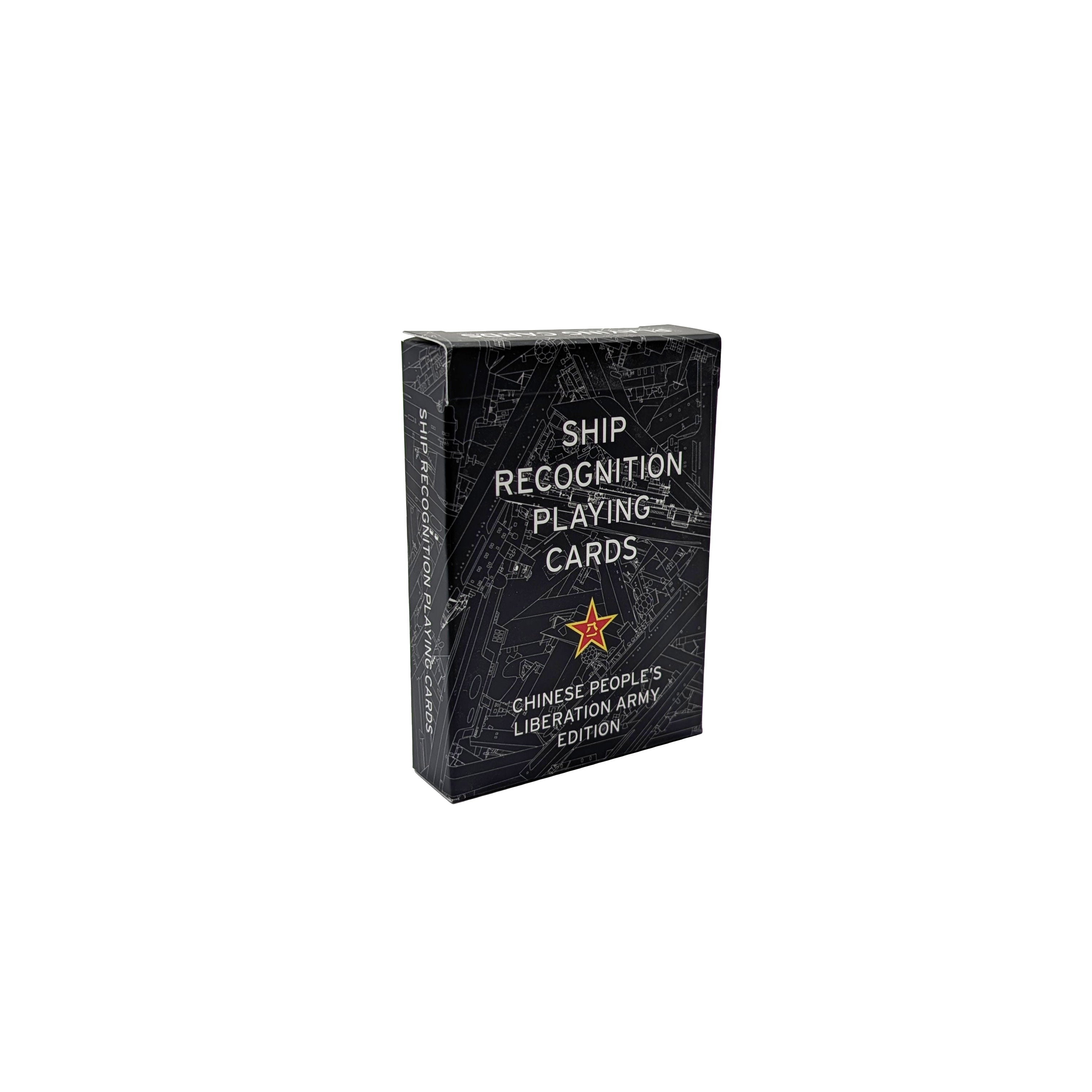Ship Recognition Playing Cards - Chinese People's Liberation Army Edition
