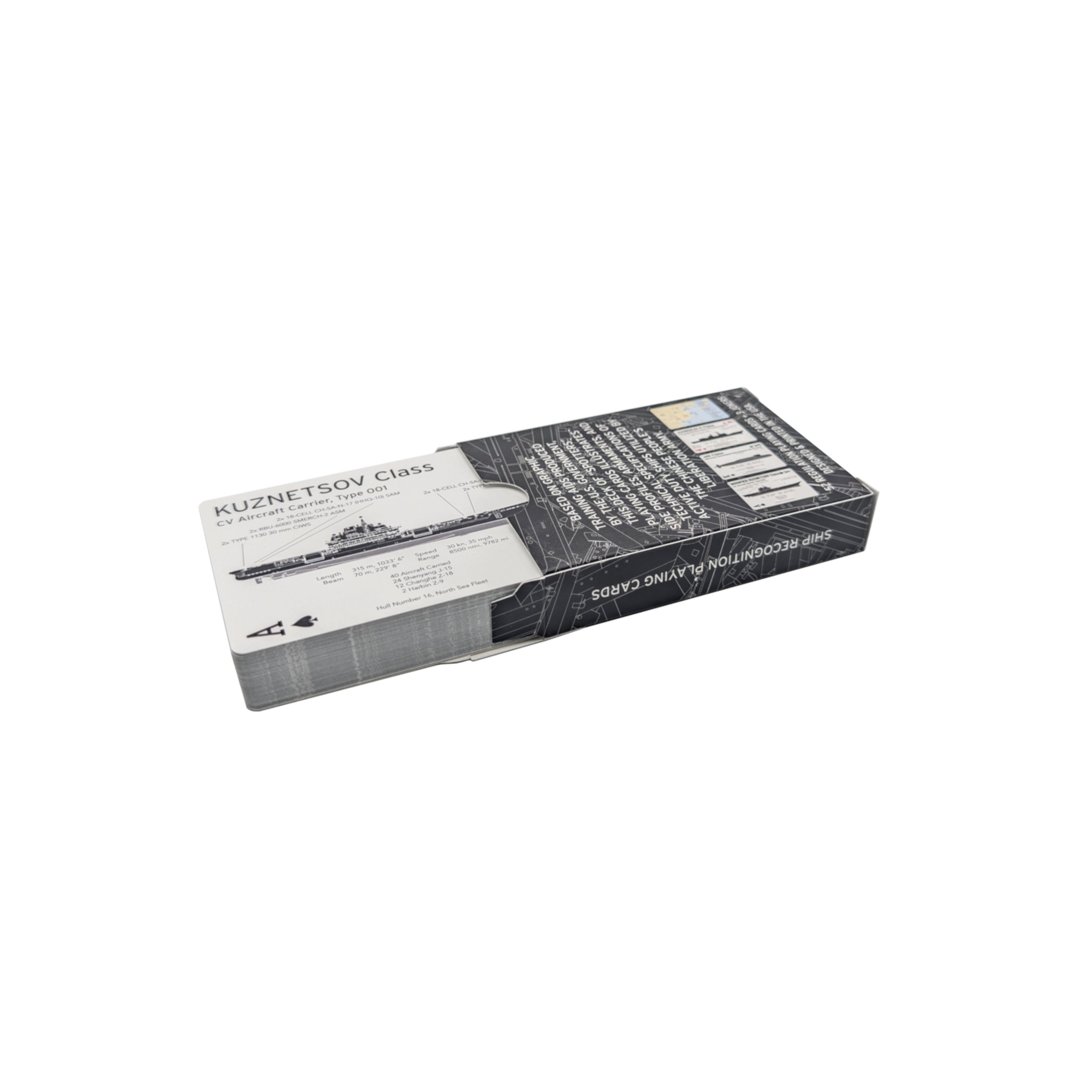 Ship Recognition Playing Cards - Chinese People's Liberation Army Edition