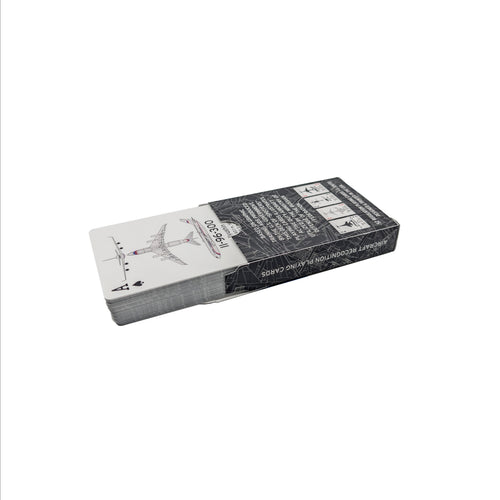 Recon Cards Russian Federation Aircraft Recognition Playing Cards box with cards exposed, VKS Ministry of Defense edition