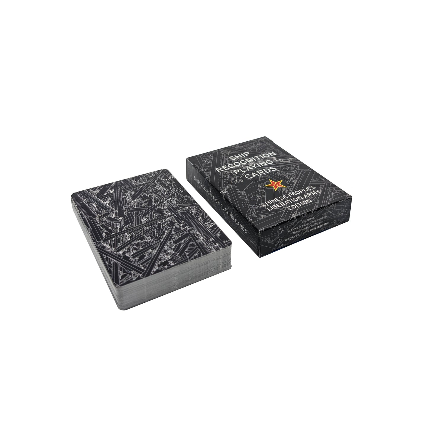 Ship Recognition Playing Cards - Chinese People's Liberation Army Edition