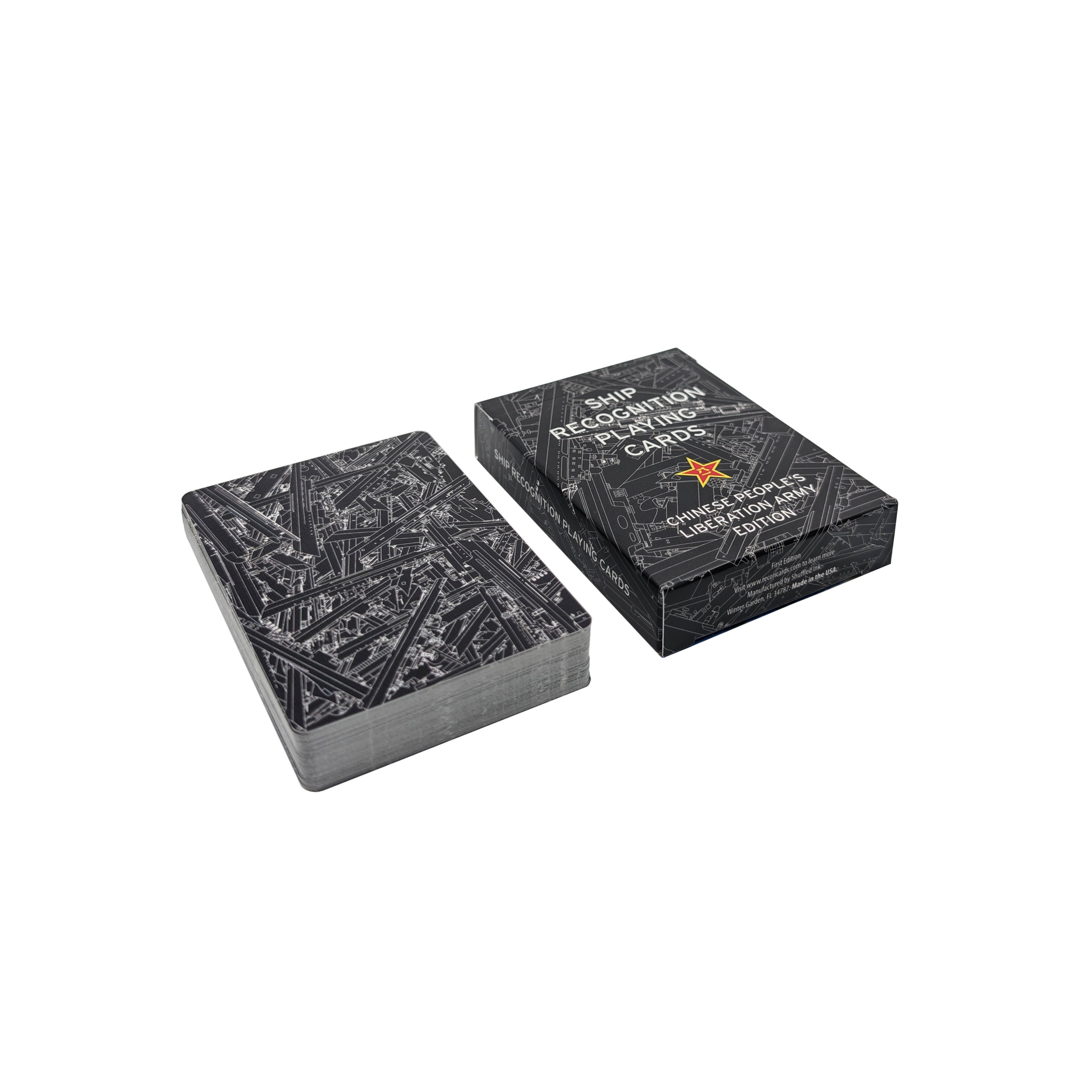 Ship Recognition Playing Cards - Chinese People's Liberation Army Edition