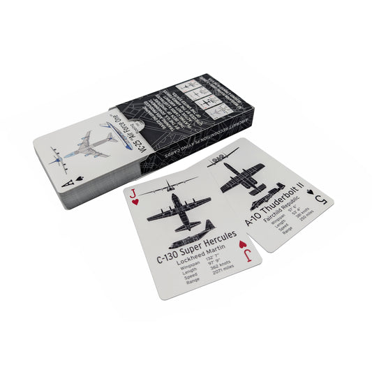 Aircraft Recognition Playing Cards
