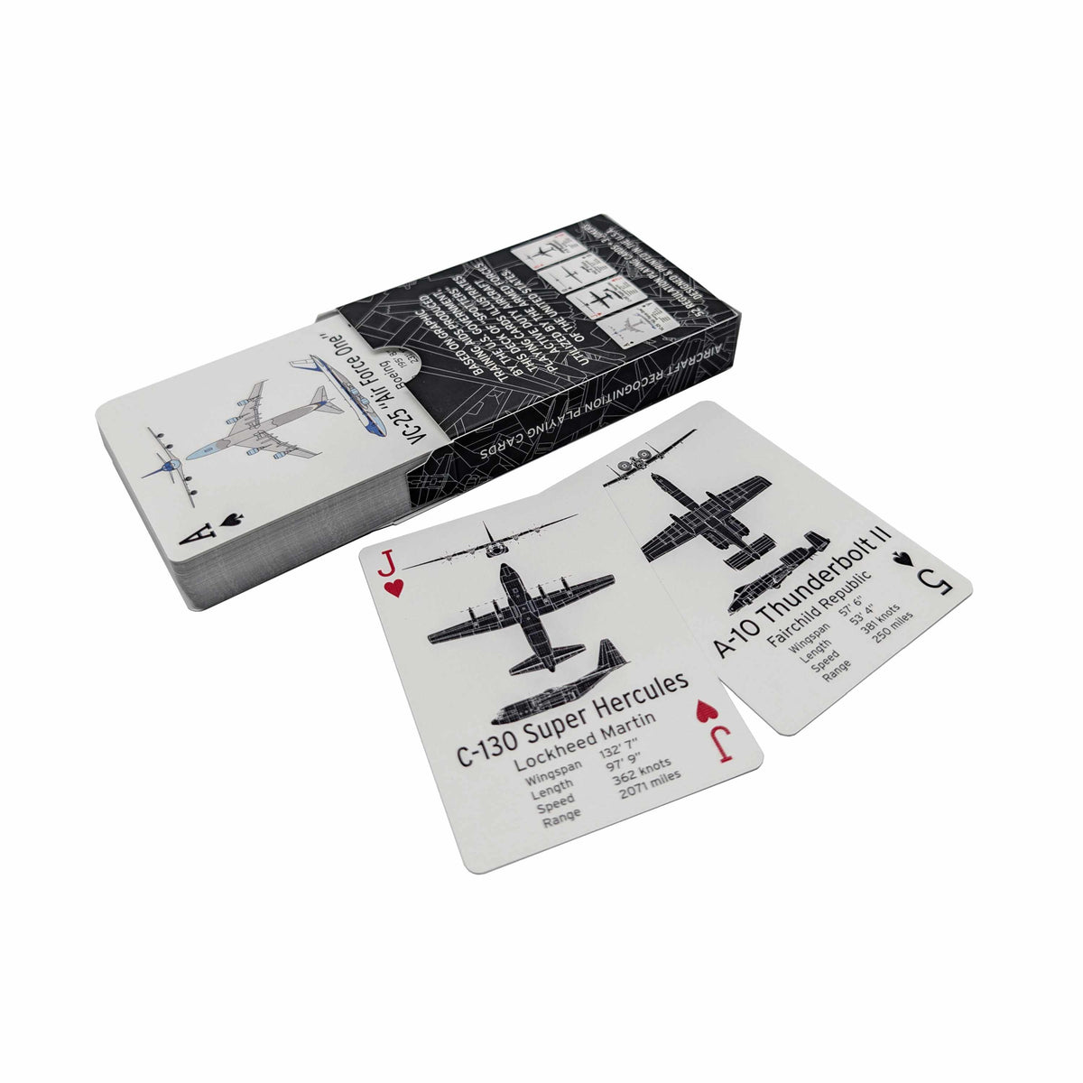 Aircraft Recognition Playing Cards
