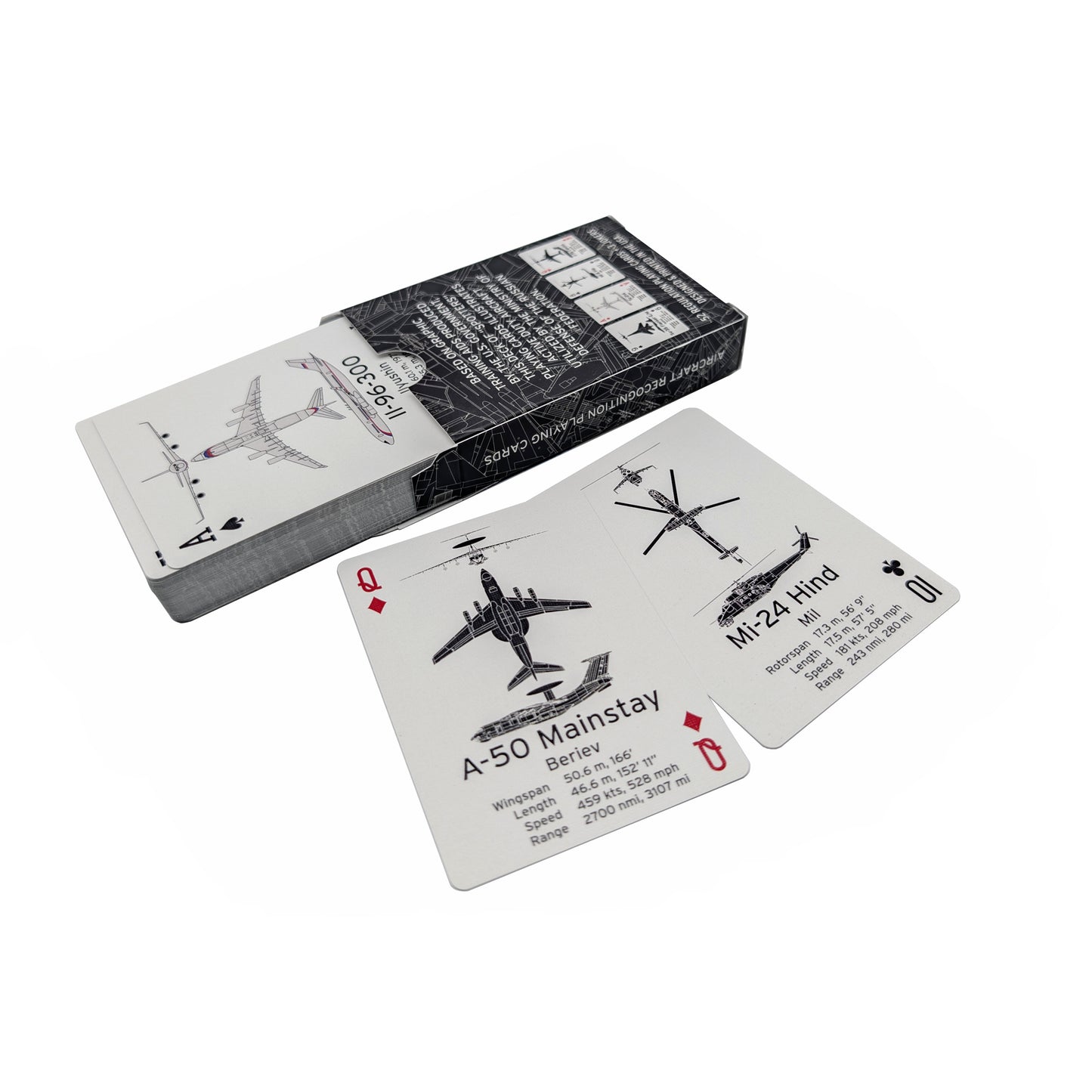 Aircraft Recognition Playing Cards - Ministry of Defense of the Russian Federation Edition