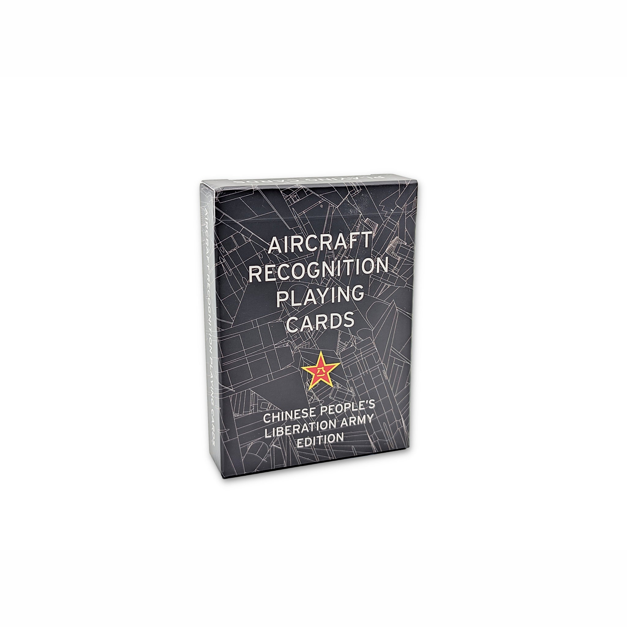 Aircraft Recognition Playing Cards - Chinese People's Liberation Army Edition