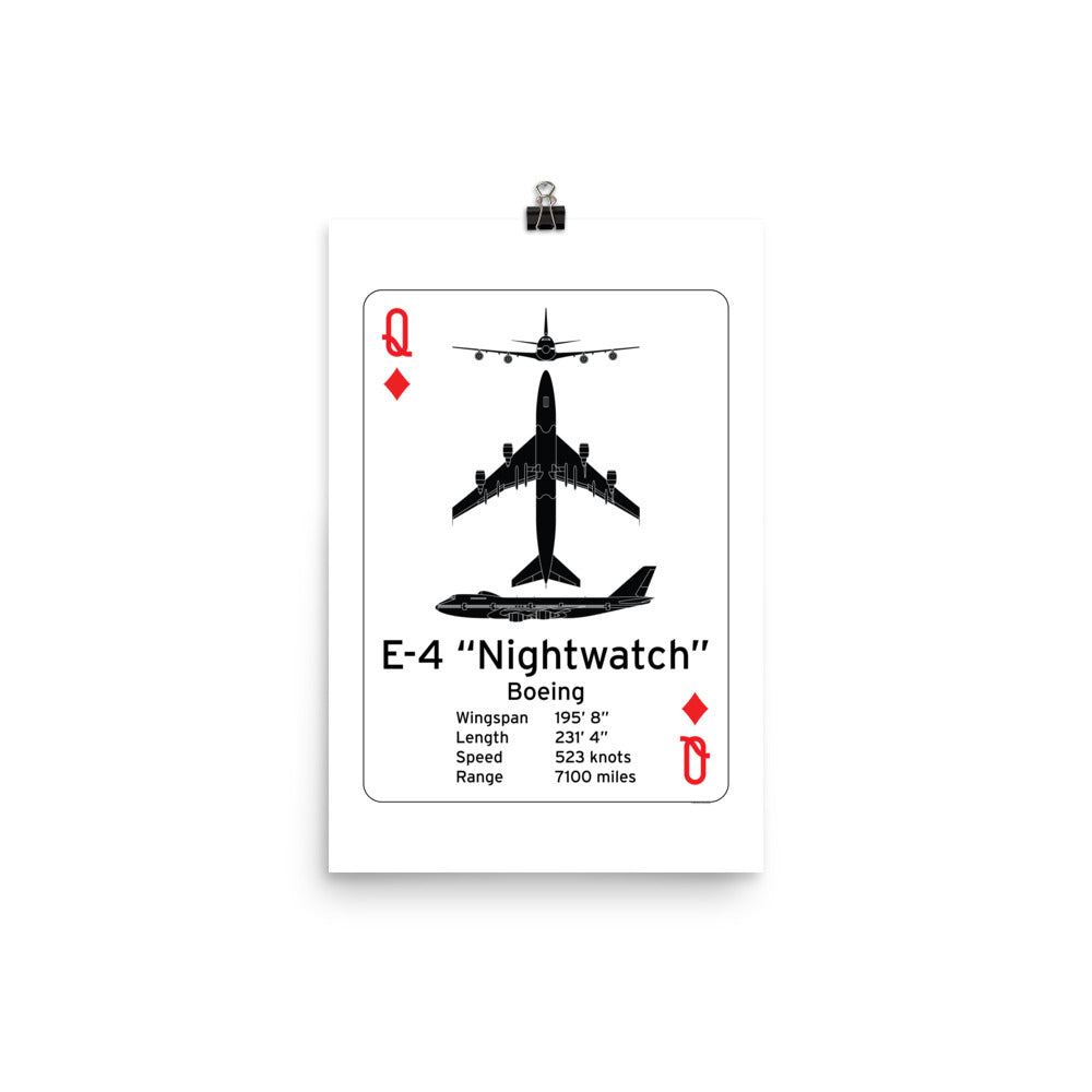 E-4 "Nightwatch" Poster