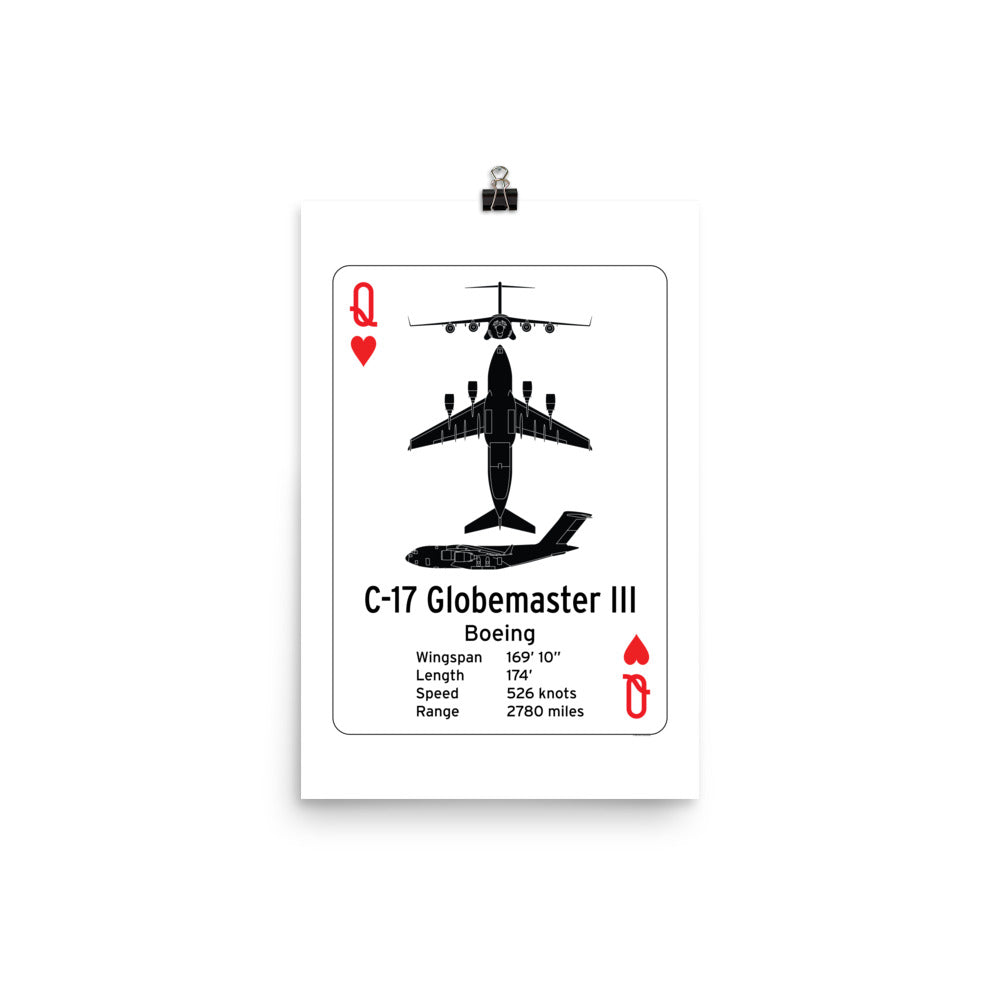 C-17 Globemaster III Poster - Strategic & Tactical Airlifter