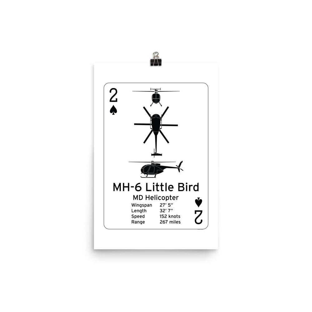 MH-6 Little Bird Poster