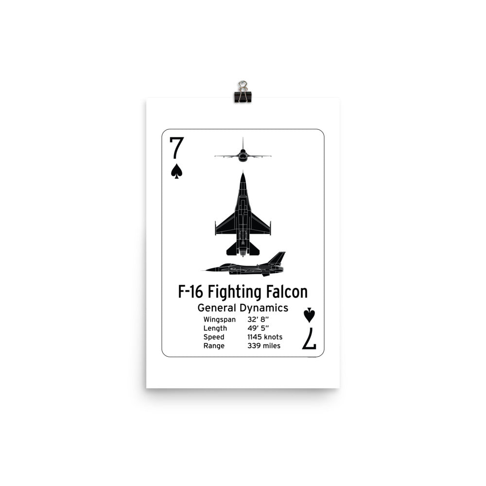 F-16 Fighting Falcon Poster