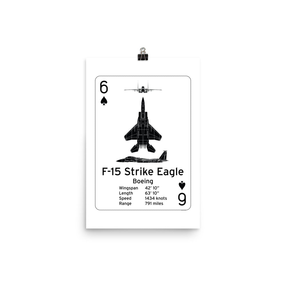 F-15 Strike Eagle Poster