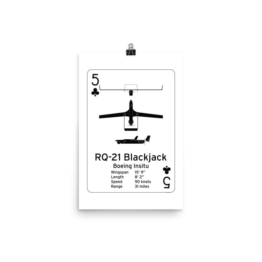 RQ-21 Blackjack Poster