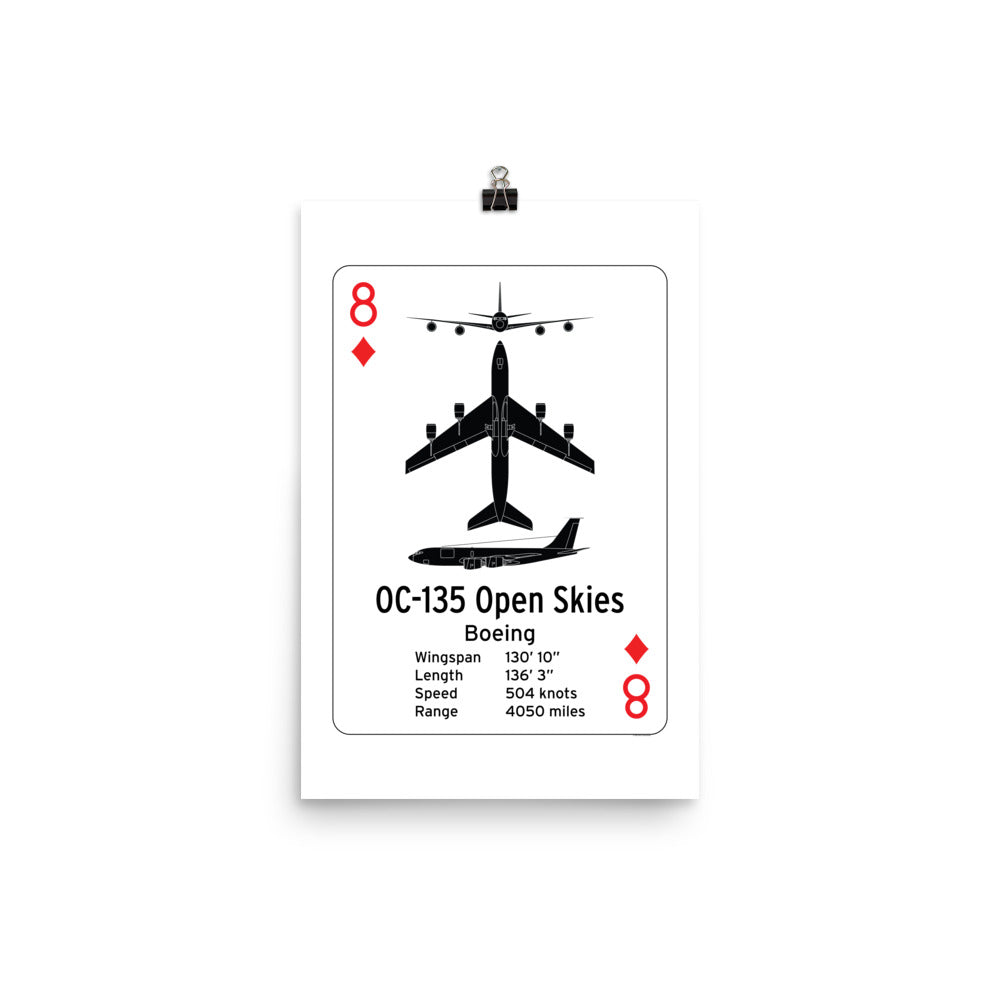 OC-135 Open Skies Poster