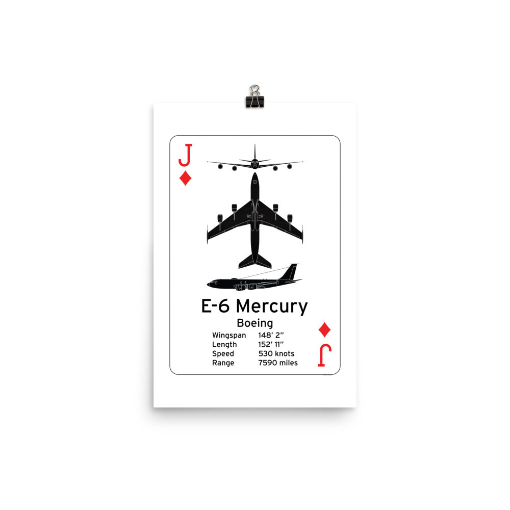 E-6 Mercury Poster