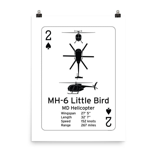 MH-6 Little Bird Poster