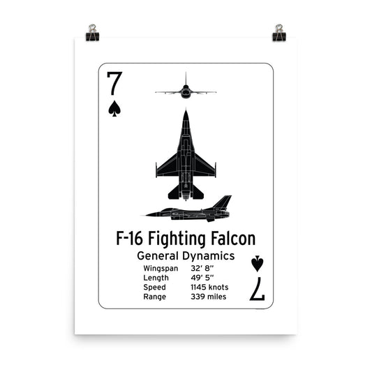 F-16 Fighting Falcon Poster