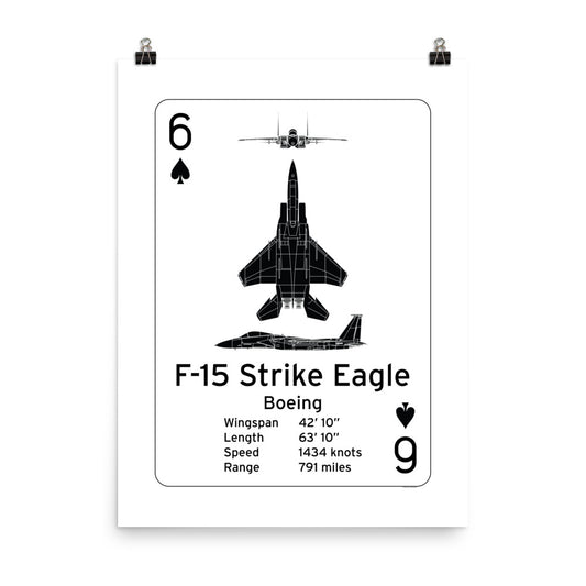 F-15 Strike Eagle Poster