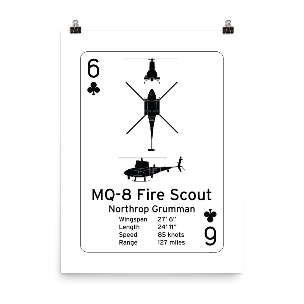 MQ-8 Fire Scout Poster