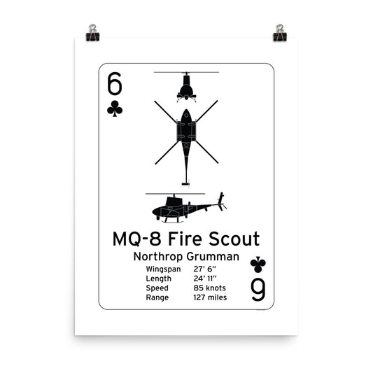 MQ-8 Fire Scout Poster