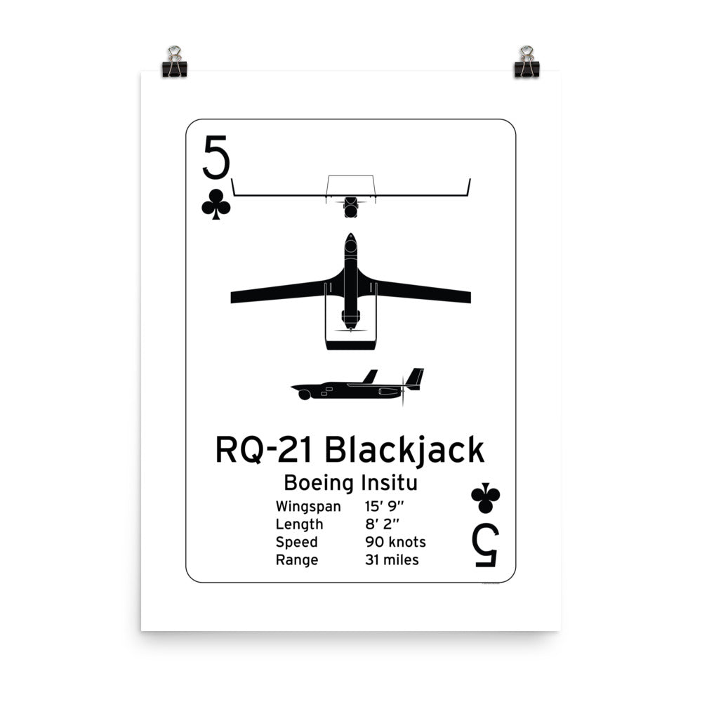 RQ-21 Blackjack Poster