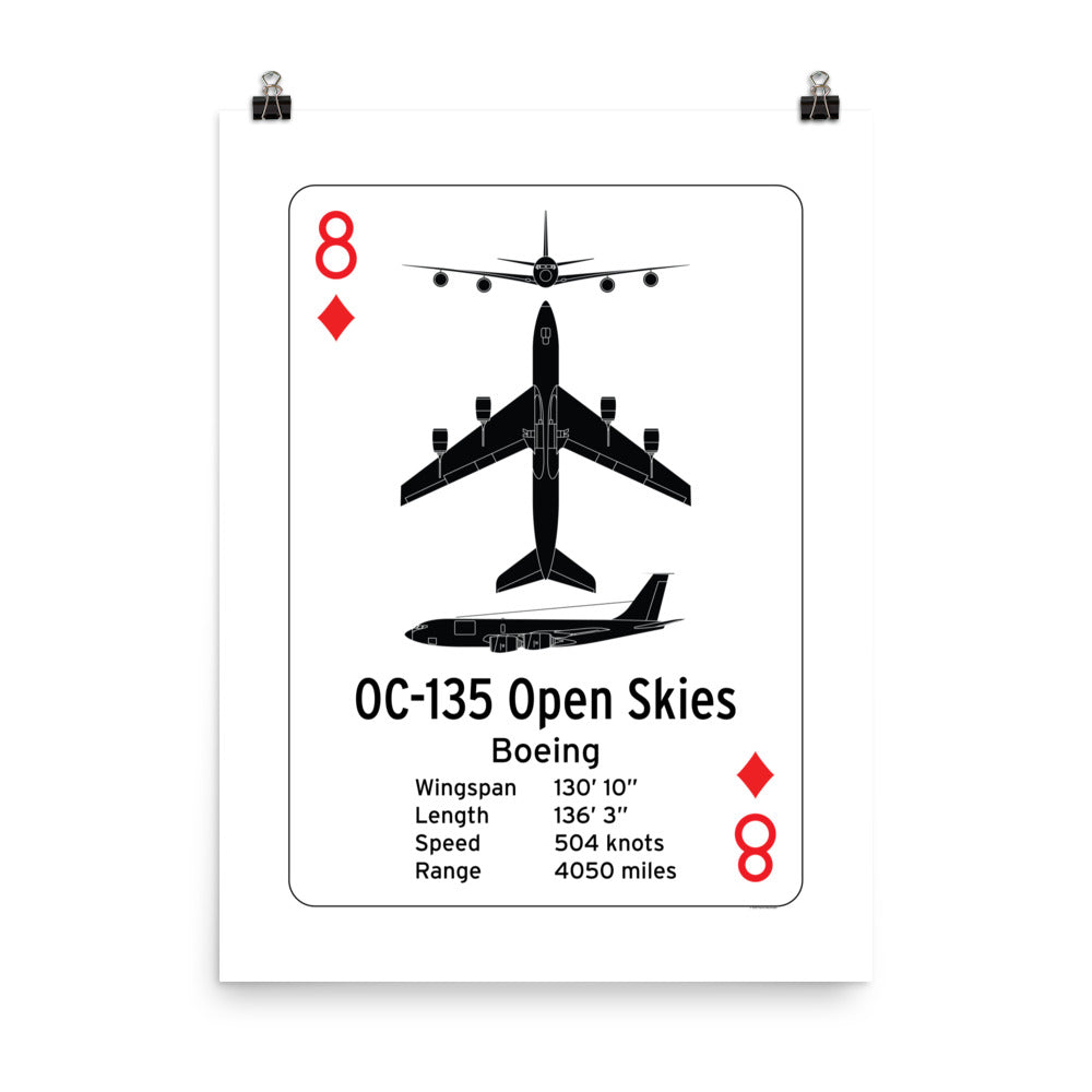 OC-135 Open Skies Poster