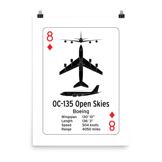 OC-135 Open Skies Poster