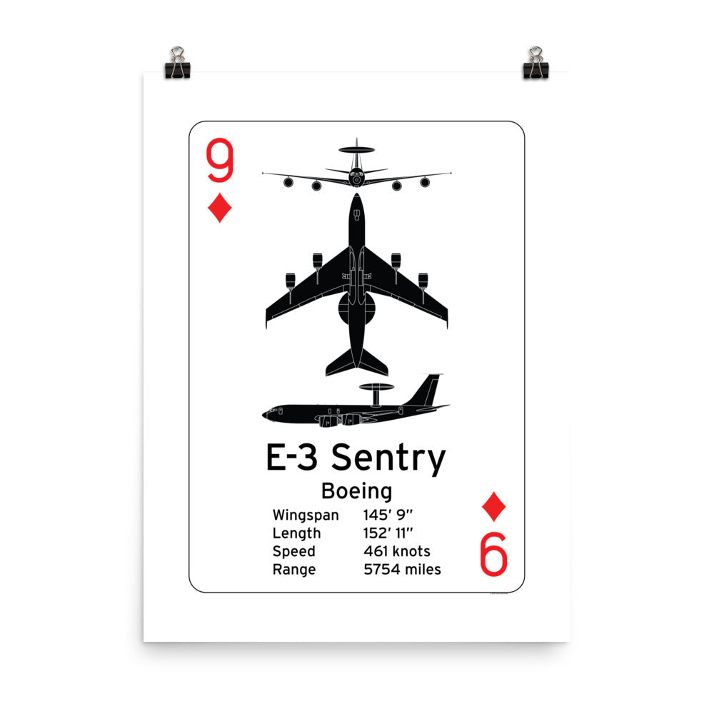 E-3 Sentry Poster