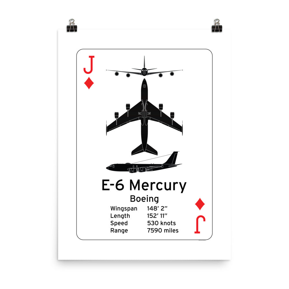 E-6 Mercury Poster