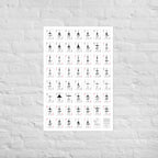 Aircraft Recognition Playing Cards Poster: Chinese People's Liberation Army Edition