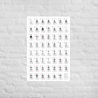 Aircraft Recognition Playing Cards Poster: Ministry of Defense of the Russian Federation Edition