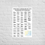 Ship Recognition Playing Cards Poster: Chinese People's Liberation Army Edition - Armament Guide