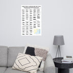 Ship Recognition Playing Cards Poster: Chinese People's Liberation Army Edition - Armament Guide