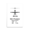 MQ-1 Predator Poster - Army Reconnaissance & Strike UAS