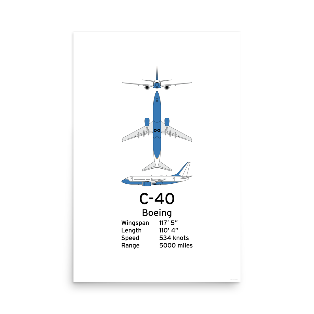 C-40 Poster - VIP & Logistics Transport