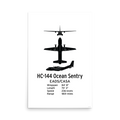 HC-144 Ocean Sentry Poster - Coast Guard Maritime Patrol