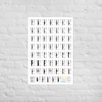 Ship Recognition Playing Cards Poster: Chinese People's Liberation Army Edition