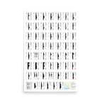 Ship Recognition Playing Cards Poster: Chinese People's Liberation Army Edition